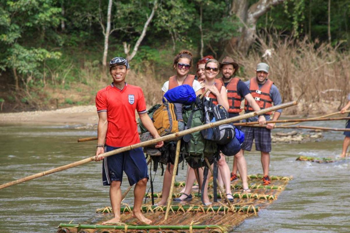 Experience Elephant Rider & Bamboo Rafting Tour (Full day)